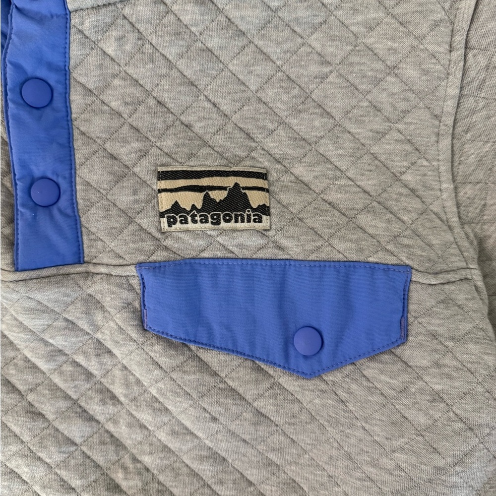 Women's Organic Cotton Quilt Snap-T® Pullover - Picture 2 of 5
